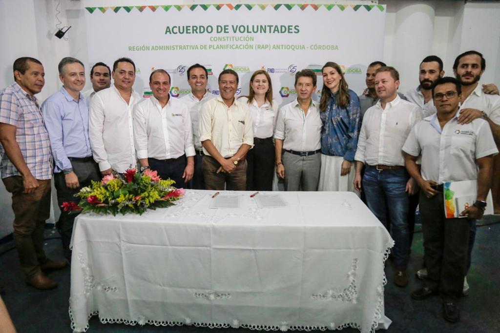 Avanza la conformación de la RAP Antioquia - Córdoba