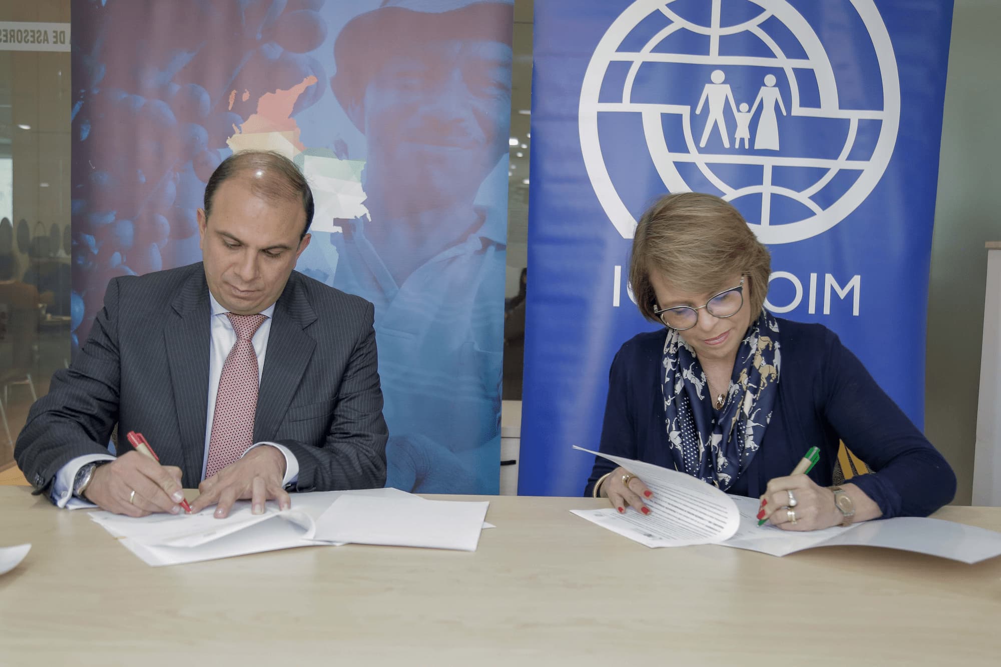 FND y OIM se alían para trabajar en la crisis migratoria de venezolanos en las regiones