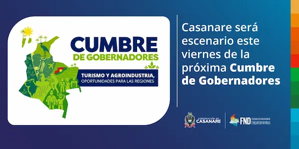 Casanare será escenario este viernes de la próxima cumbre de gobernadores
