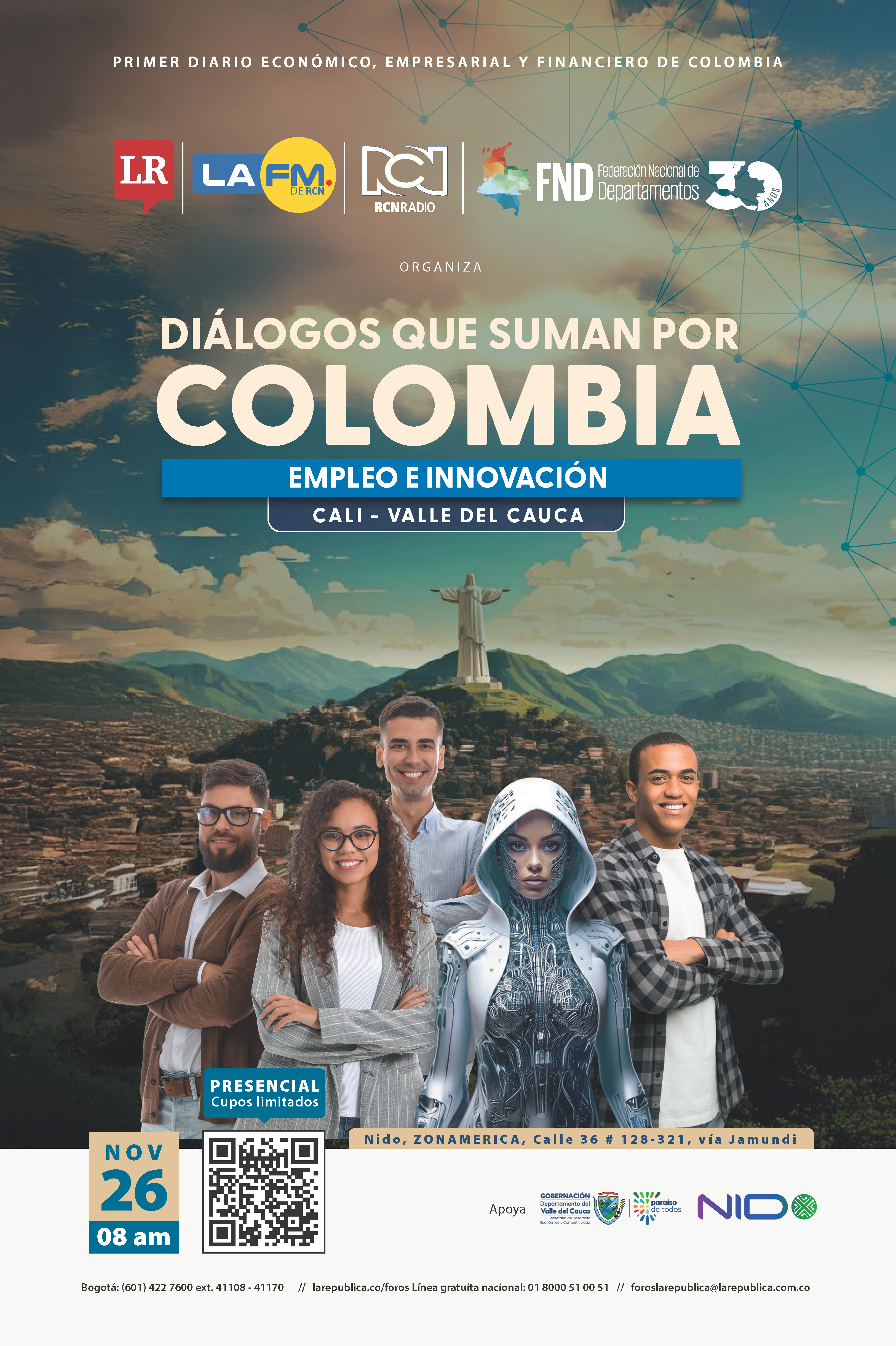 Diálogos que suman por Colombia - Empleo e Innovación