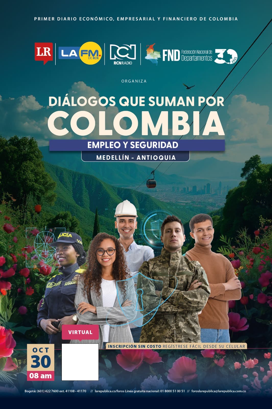 Foro 'Diálogos que suman por Colombia'