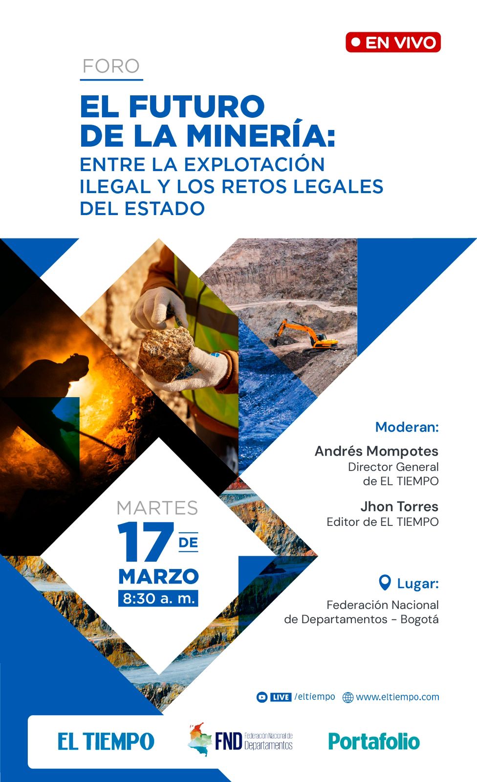 Foro El Futuro de la Minería - Entre la explotación ilegal y los retos legales del estado