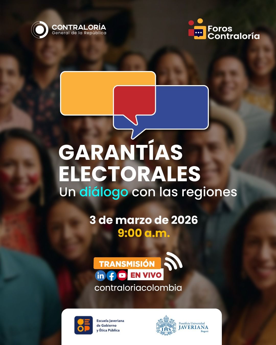 Foro Contraloría - Garantías Electorales Un Dialogo con las regiones
