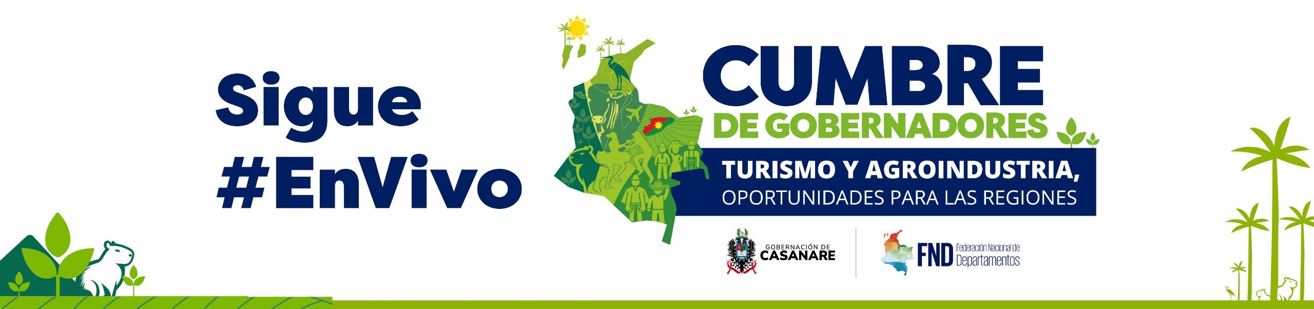 SIGUE EN VIVO CASANARE CUMBRE DE GOBERNADORES banner image