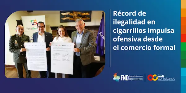 RÉCORD DE ILEGALIDAD EN CIGARRILLOS IMPULSA OFENSIVA DESDE EL COMERCIO FORMAL image