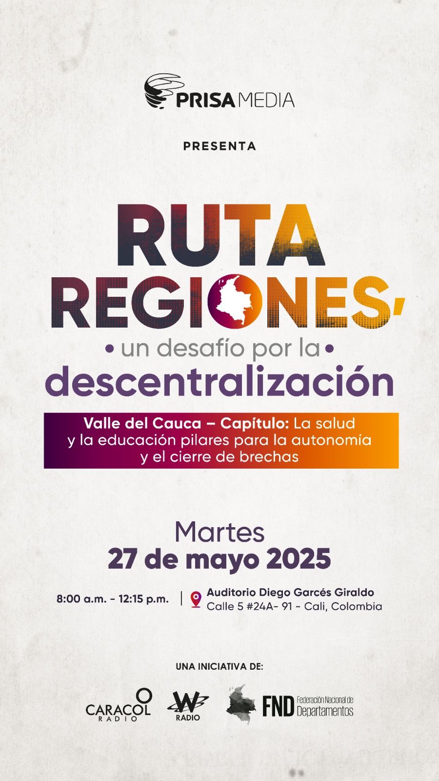 Ruta Regiones, Un Desafío por la Descentralización